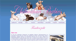 Desktop Screenshot of chihuahua-babies.at